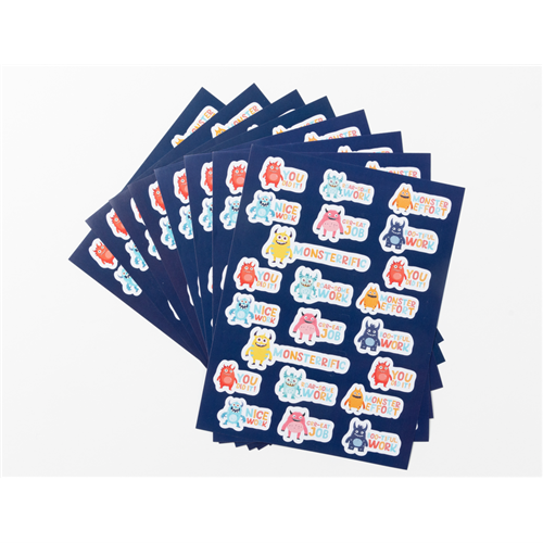 Monster Motivation Merit Sticker Book 1